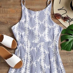 Open Backed Romper